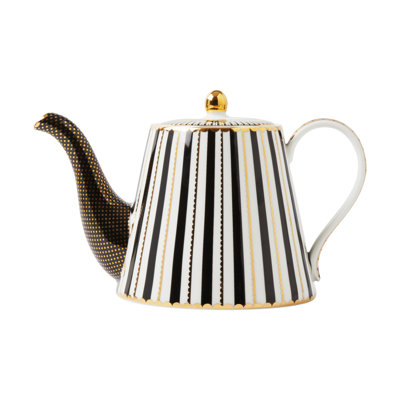 Maxwell & Williams Teas & C's Regency Teapot With Infuser 1L Black