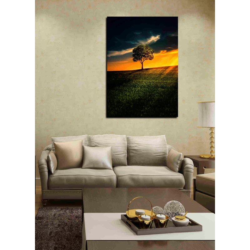 «Alone In Peace», art mural sur toile, H 40 po x l 26 po x P 1,25 po