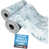 Motif floral bleu clair
