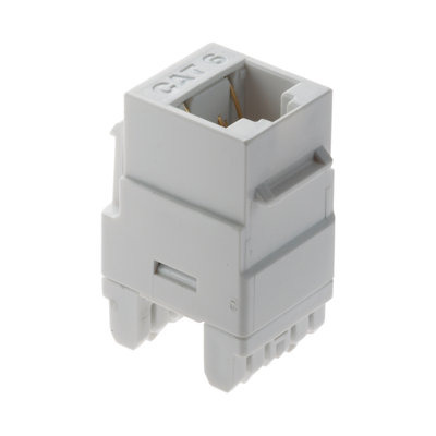 Legrand Adorne Cat 6 Rj45 Data Insert, White