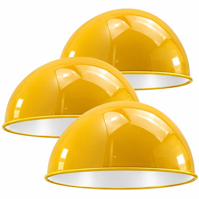 8.27" Dome Pendant Lamp Shades 3-Pack