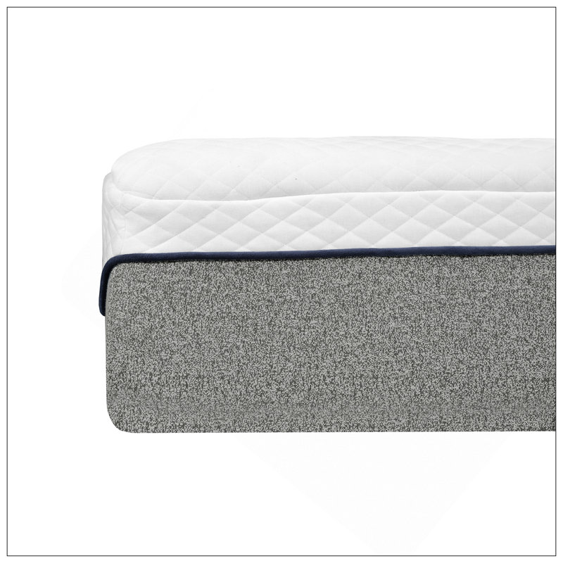 13 po Matelas moelleux en mousse viscoélastique imprégnée de gel, technologie de refroidissement, matelas de lit à soulagement de pression dans une boîte