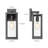 Outdoor Wall Sconce,Exterior Wall Lighting Fixture,Front Door Wall Mount Lighting, Exterior Waterproof Wall Lantern For Garage,Patio (Black,1 Pack)-1645417336