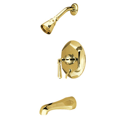 Kingston Brass Single-Handle Pressure Balanced Tub and Shower Faucet