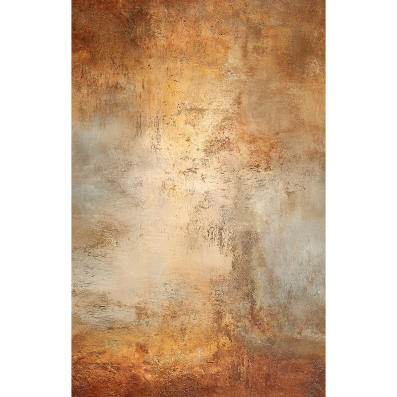 Textured Wallpaper Brown Abstract Decorative Mural