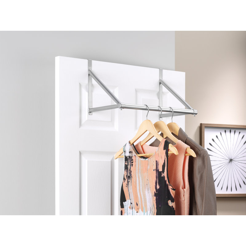 Tringle pour garde-robe l 18 po Charlotte, Argent