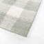 Burgin Grey Gingham Area Rug-2040380506