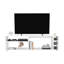 Meuble télé 63 po avec 3 tablettes ouvertes