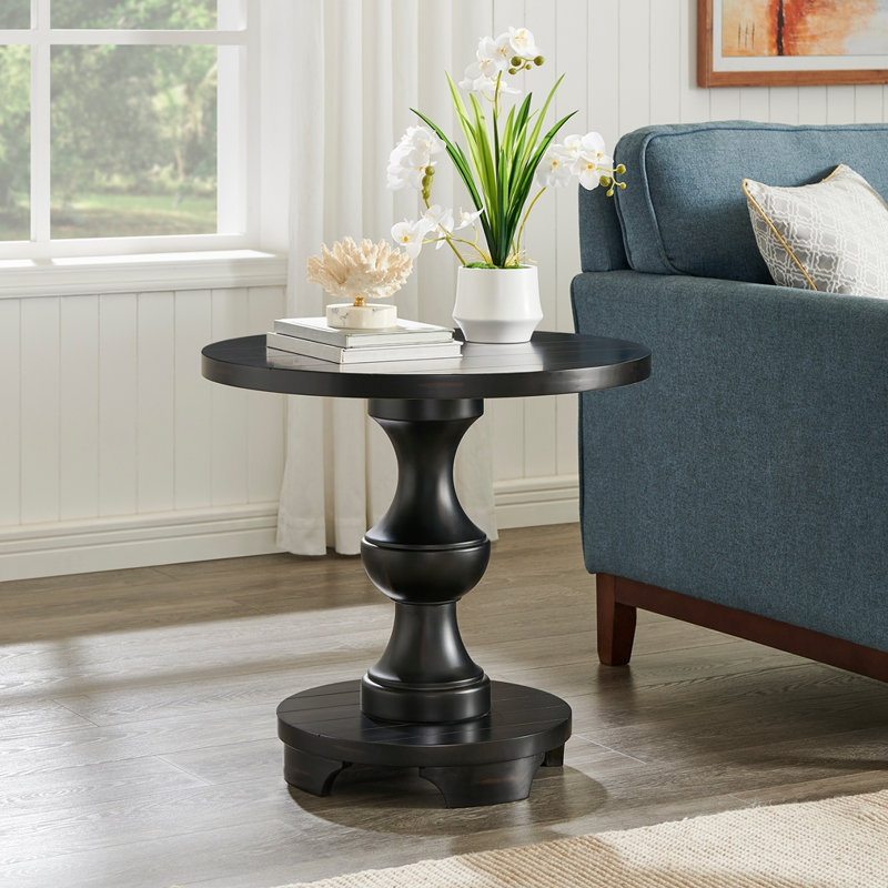 Table de bout Traditional, Black