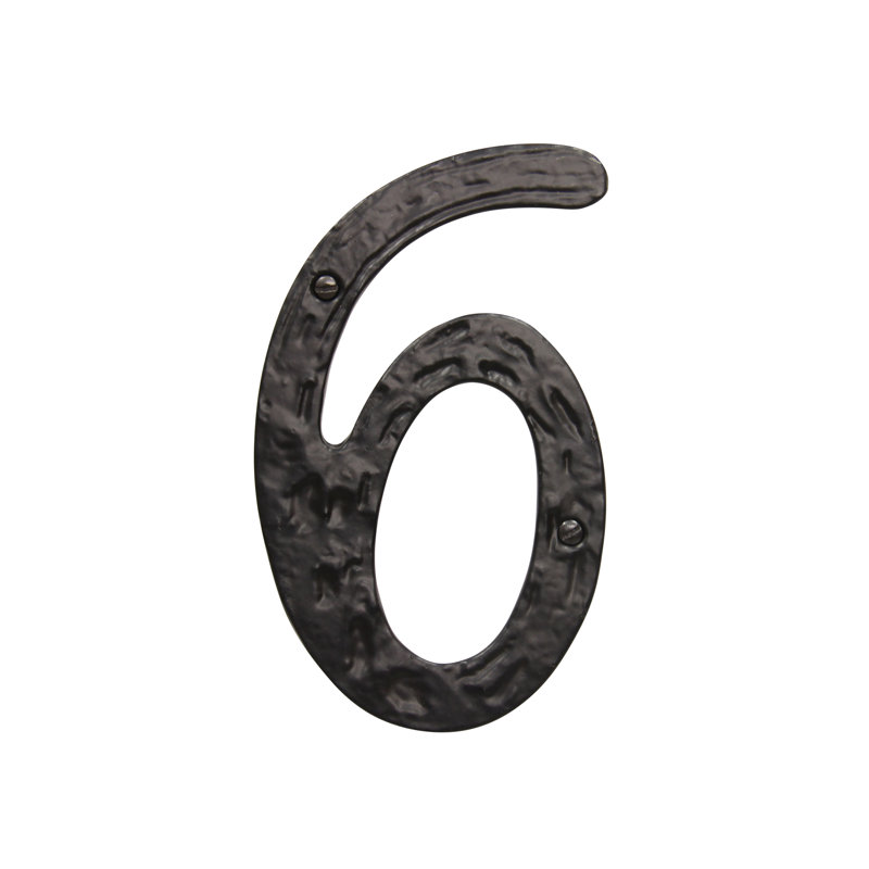 6'' H Metal House Number, 6