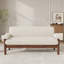 Causeuse moderne à 2 places avec coussins d'accoudoirs moelleux et structure en bois d'hévéa de style scandinave moderne de 72,8 pouces Luma-1595075494
