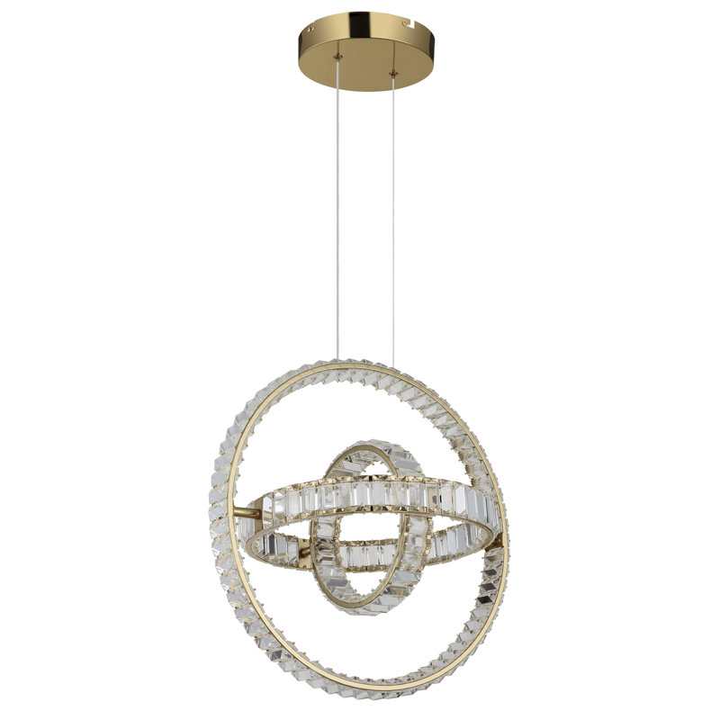 Benje 1 - Light Geometric LED Chandelier