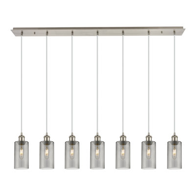 Caius - 7 Light 49" Cord Hung Linear Pendant