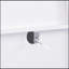 Glass Freestanding Linen Cabinet