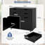 73cm Wide 4 -Drawer Mobile File Cabinet-1574698903