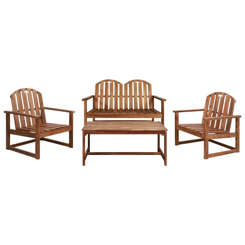 Garden 4 Seater Sofa Set