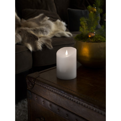 3D Flame Real Wax Battery Candle