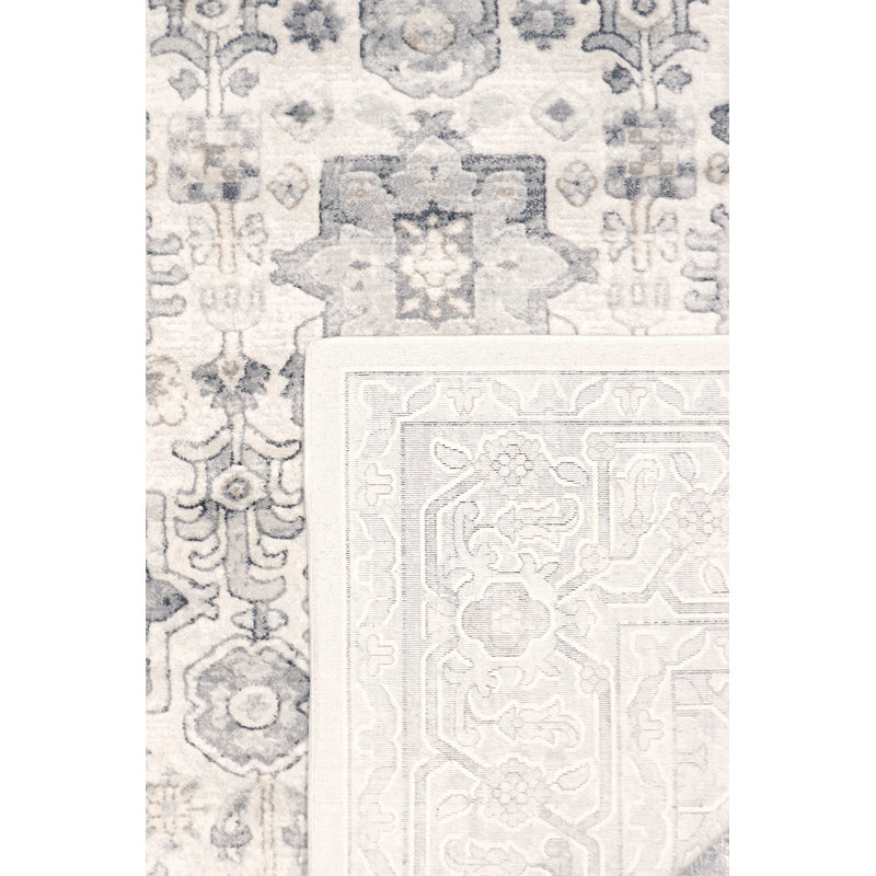 Amadeus Geometric Indoor Rug, Round 6'