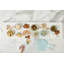 Glass Stacking Appetizer Plate, White