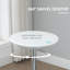 Metal Base Dining Table