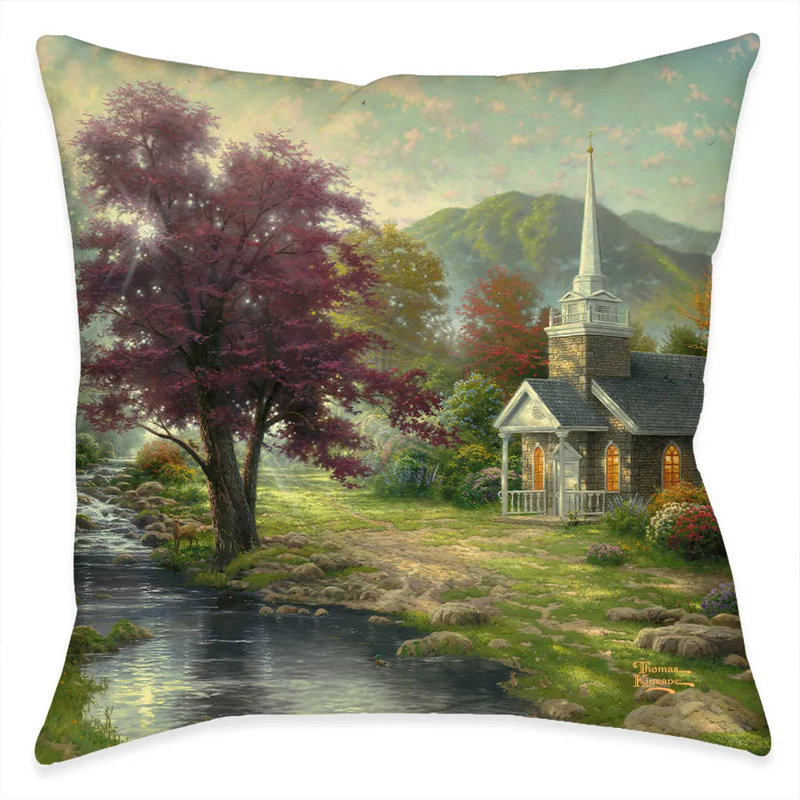 Coussin décoratif Thomas Kinkade