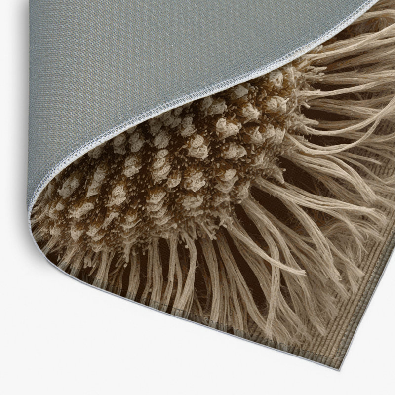 Tapis d'intérieur et d'extérieur brun Nature, Rectangulaire 8 pi x 10 pi