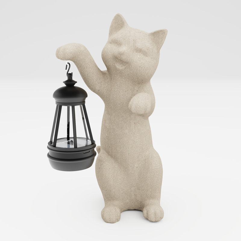 Resin Garden Statue, Beige