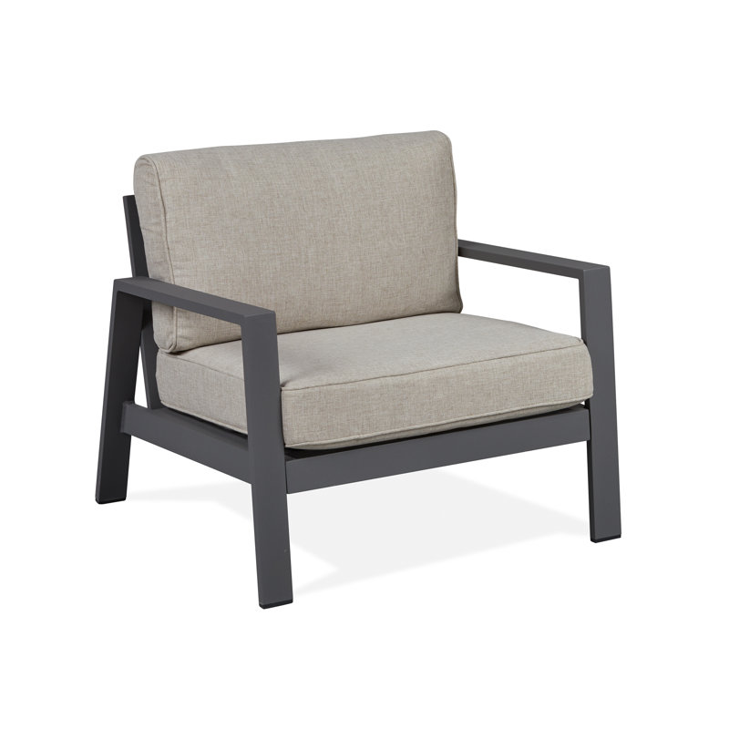 Real Flame Aegean 5 Seat Outdoor Patio Furniture Set With Fire Table