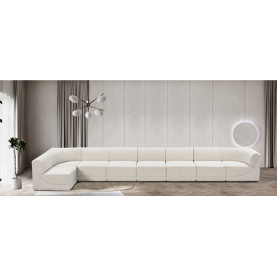 Canapé modulaire rembourré 8 pièces Ollie