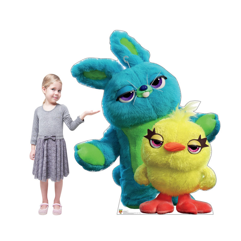 Ducky and Bunny Toy Story 4 Life-Size Cardboard Stand-Up