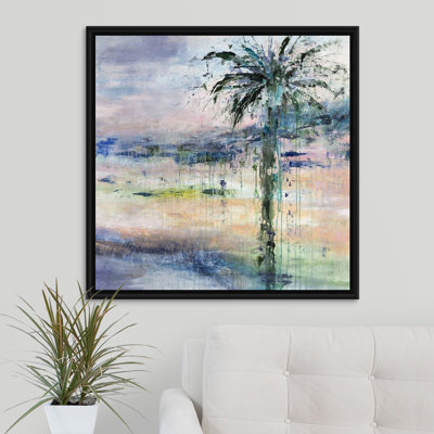 « one day from vacances », peinture sur toile