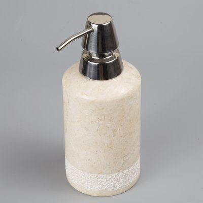 Distributeur de savon liquide en marbre naturel Demosthon