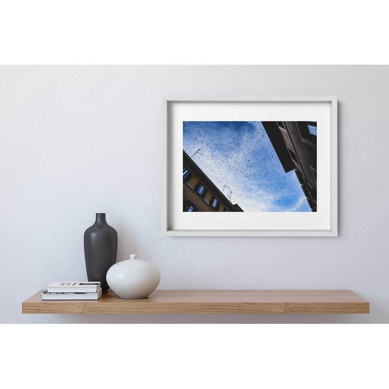 Before Sunset Print by Joseph Regan, 22" H x 26" W x 0.75" D, White