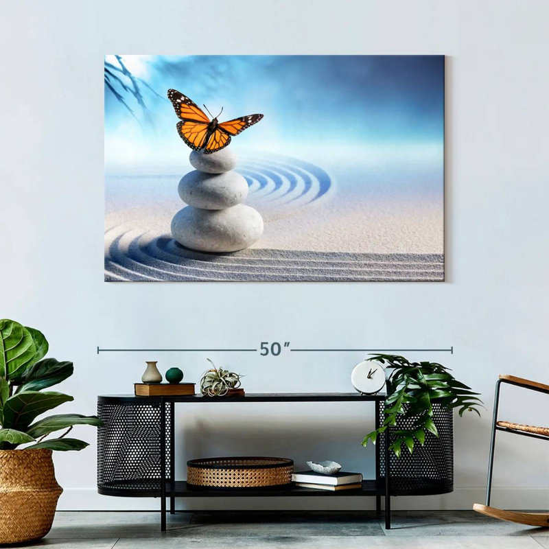 Butterfly Serenity, 32" H x 48" W
