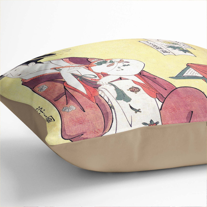 Square Throw Cushion, 55cm H x 55cm W x 20cm D, Stone