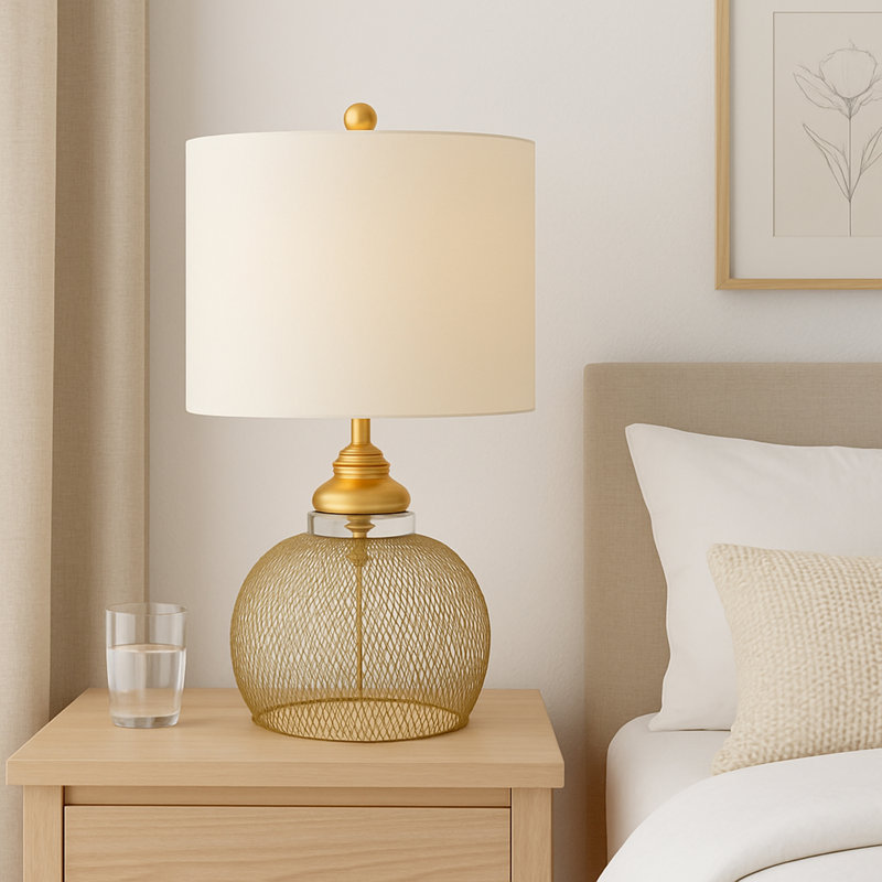 Manders Metal Table Lamp