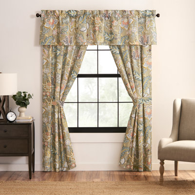 Belle Floral Tailored Window Valance