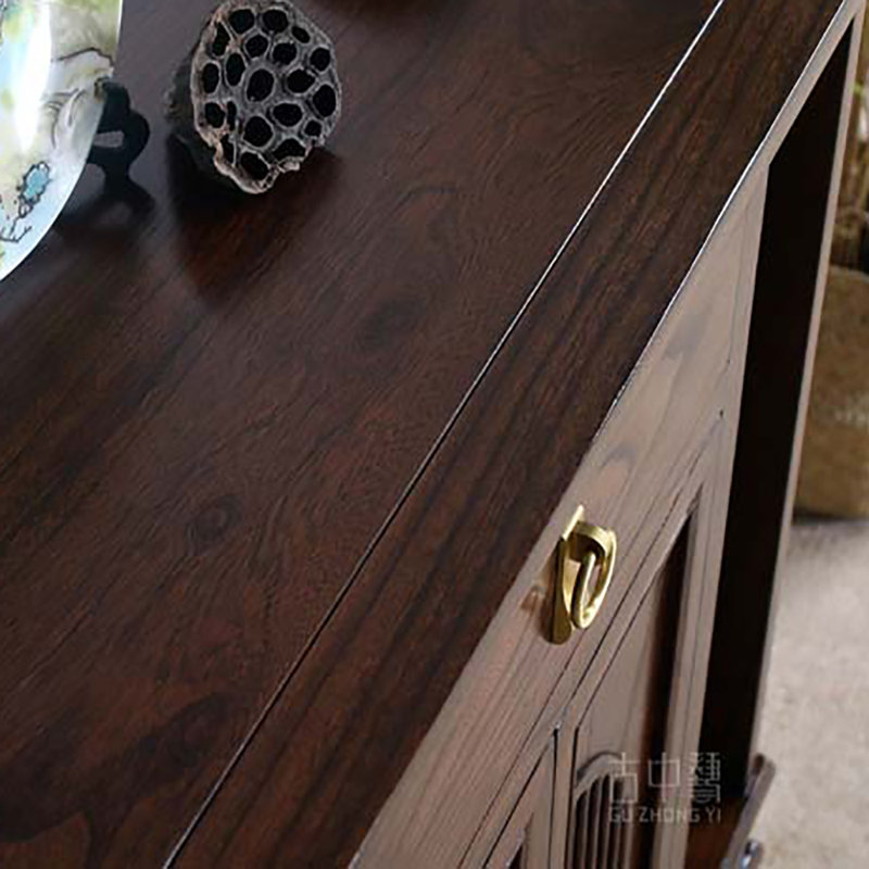 Large Capacity Solid Wood Sideboard