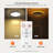 Dimmable LED Flush Mount Ceiling Light with Remote Control Night Light