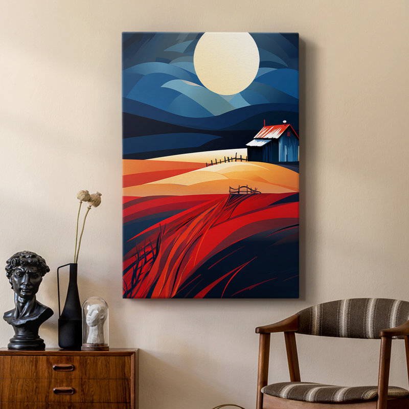 Paysages série CXV - galerie sur mesure, H 18 po x l 12 po