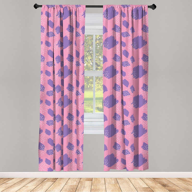 Rideaux 4 panneaux East Urban Home, L 56 po x L 95 po