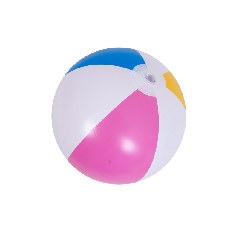 Inflatable 6-Panel Swimming Pool Beach Ball - 16", 16" H x 16" W x 16" D