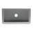 ALFI brand AB3318SB-W 33" White Smooth Apron Solid Thick Wall Fireclay Single Bowl Farm Sink-20524773