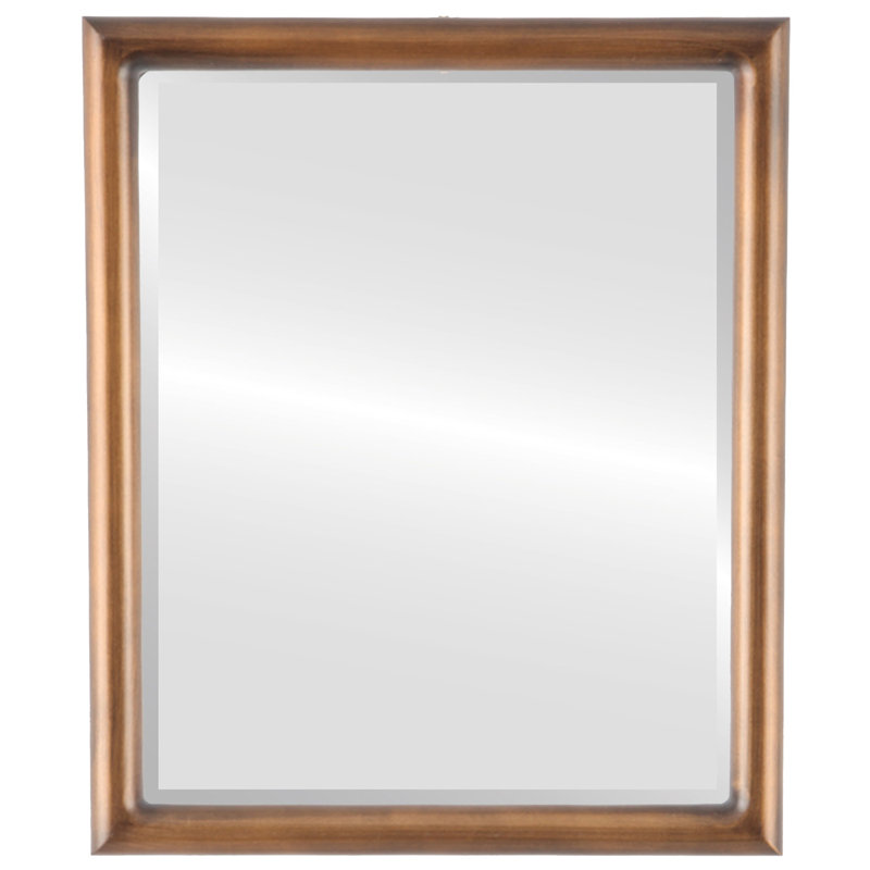 Rowles Rectangle Mirror, 17" x 13", Sunset Gold