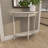 Mcbroom Wood Half Moon 1 Shelf Console Table-1362153406
