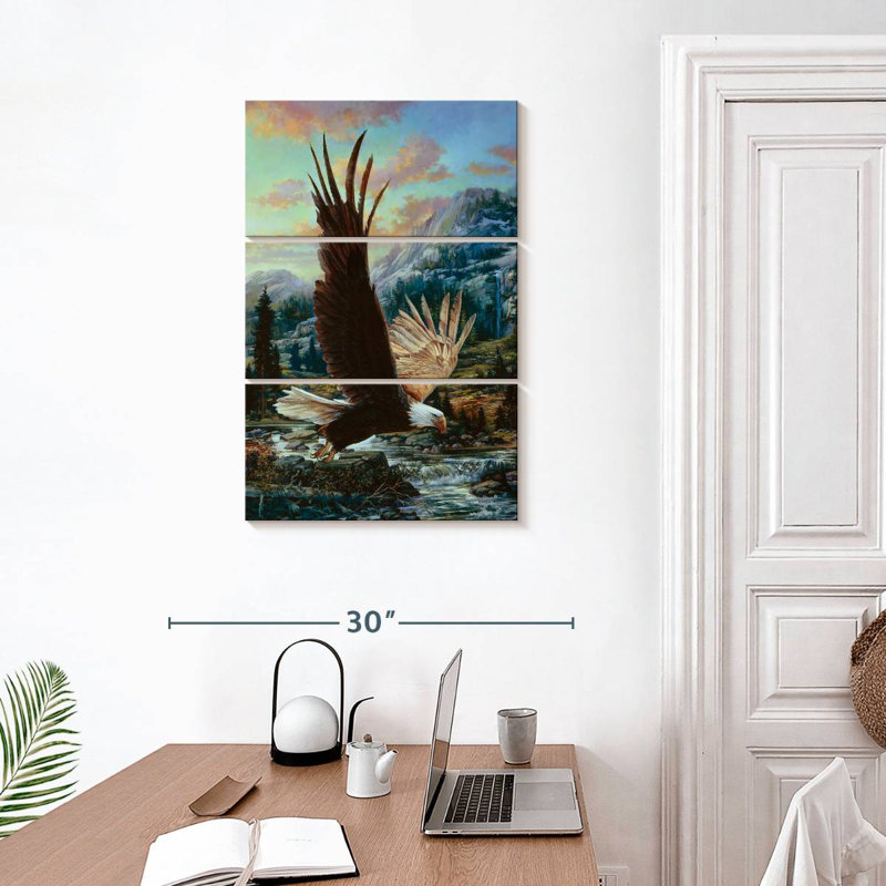 Brampt In Flight, 32" H x 20" W
