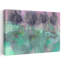 Arbre, parc, sarcelle, abstrait, lavande contemporaine, paysage, art mural-1497488883