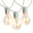 Pro 12-Light 26 ft. Outdoor Plug-In LED 1-Watt G40 Soft Bulb String Lights-110653331