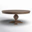 Chatham Downs Round Solid Wood Dining Table-624687733-624687730