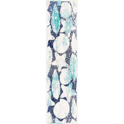 Ariel Geometric Polypropylene Plastic Rug